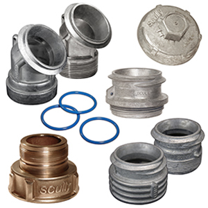 Unifil® Adaptors, Caps and Nozzle Connectors